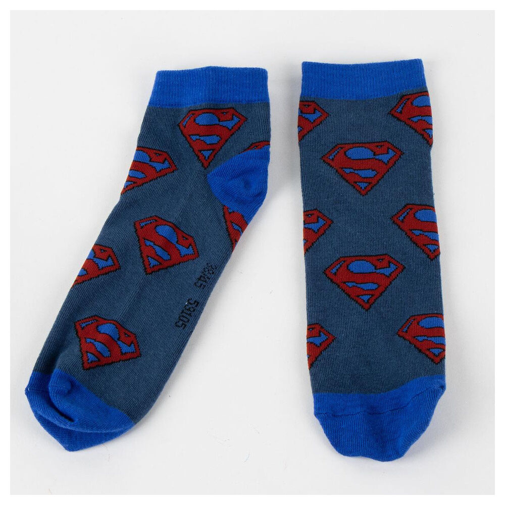 Set 2 pares calcetines Superman DC Comics adulto