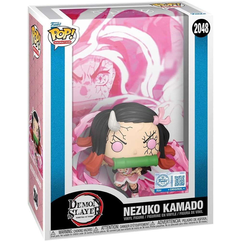 Figura POP Cover Demon Slayer Kimetsu no Yaiba Nezuko Kamado Exclusive