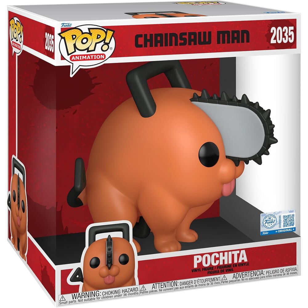 Figura POP Jumbo Chainsaw Man Pochita 25cm