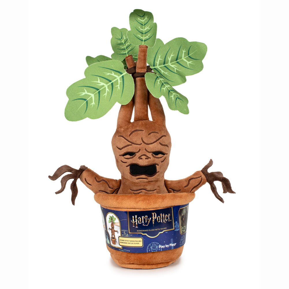 Peluche Mandragora Harry Potter 25cm sonido