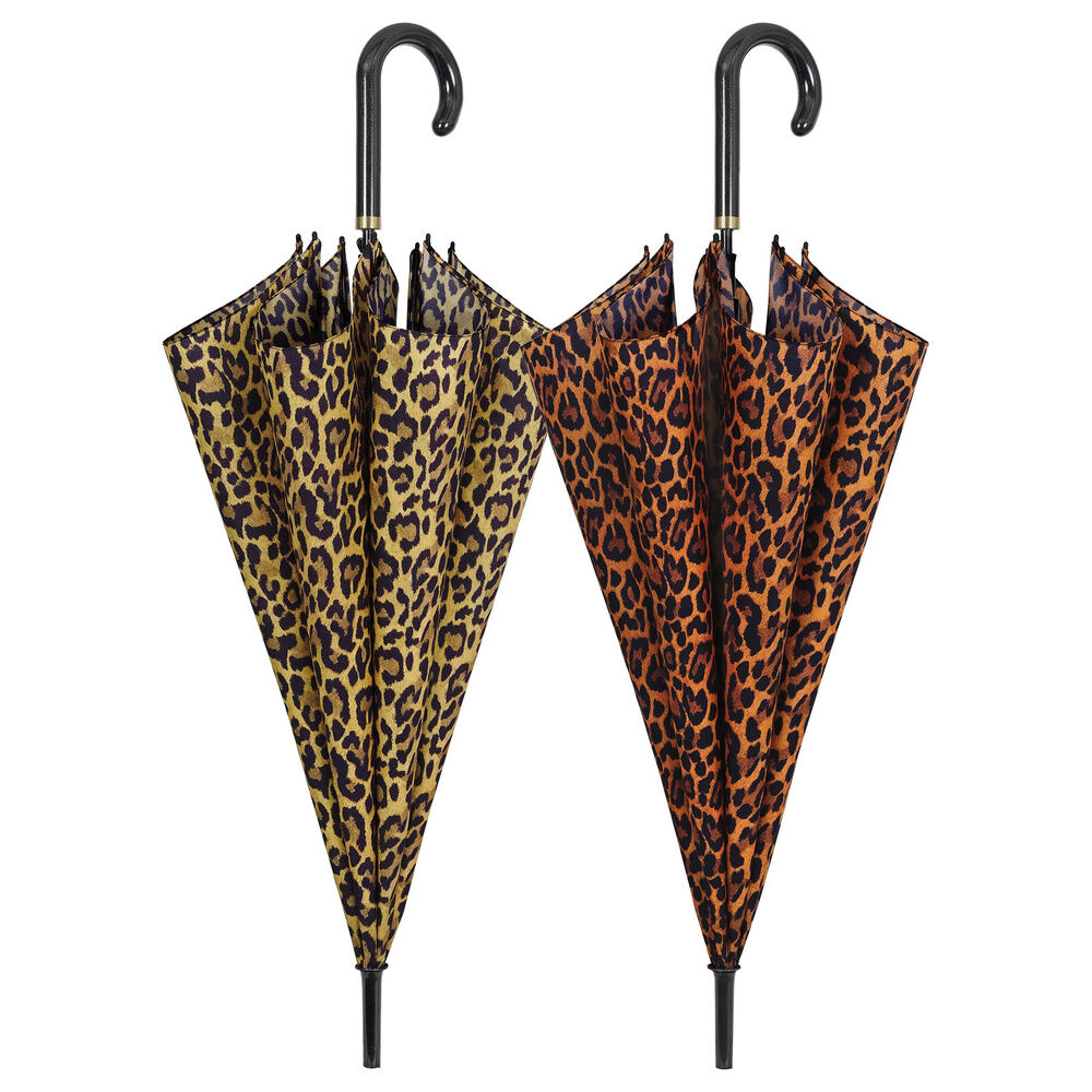 Paraguas automatico leopardo 61cm surtido