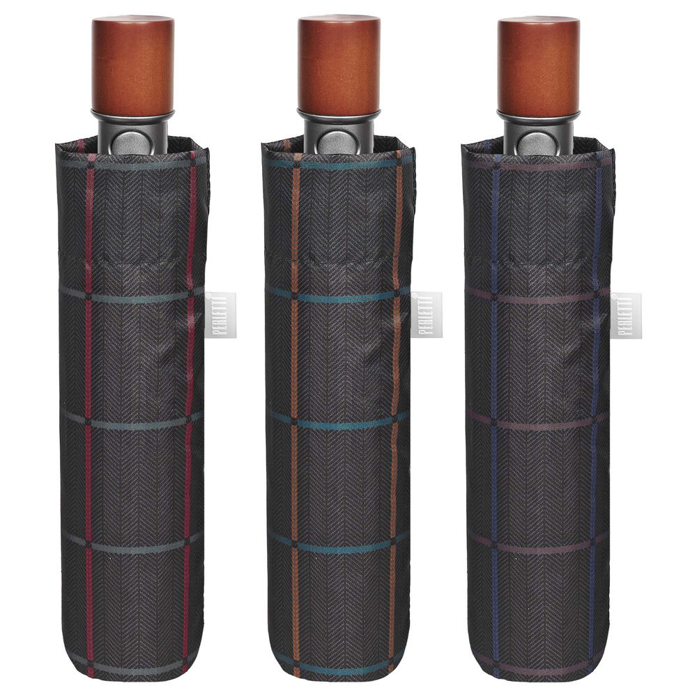 Paraguas plegable automatico escoces 54cm surtido