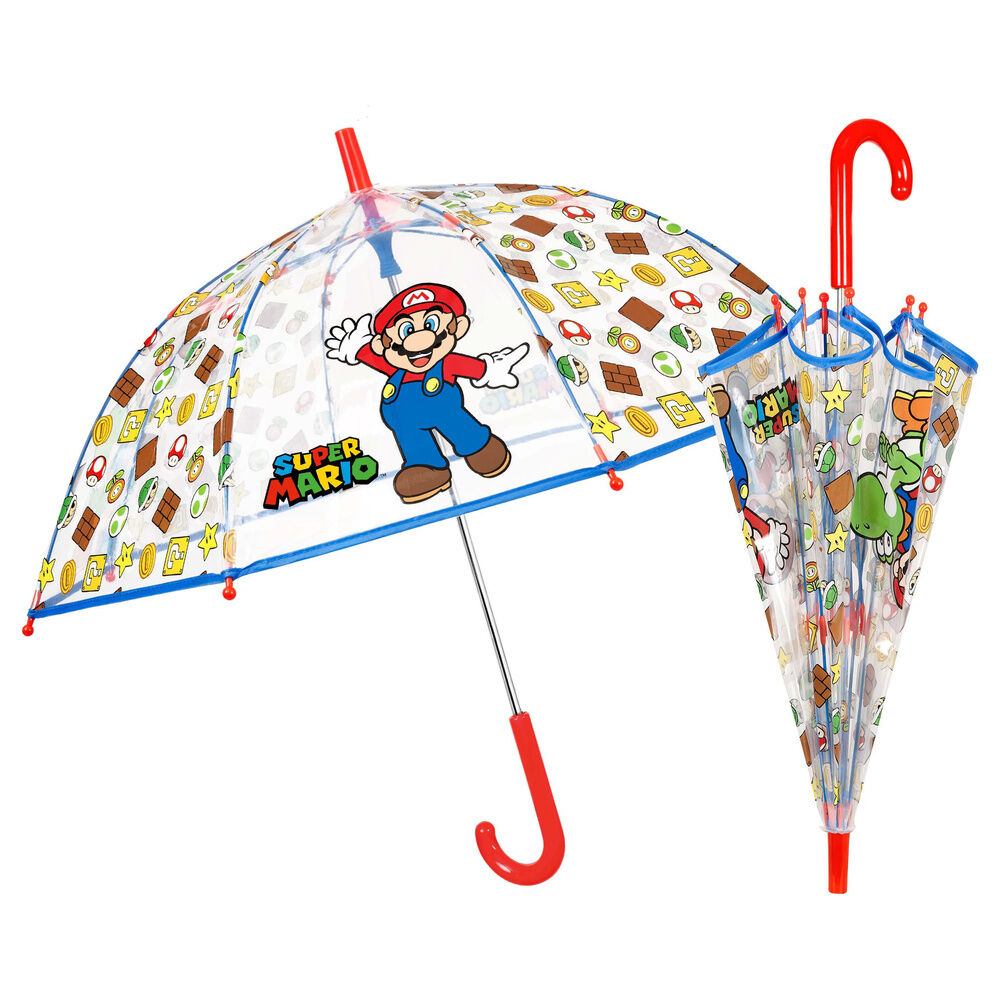 Paraguas manual Super Mario Bros 45cm