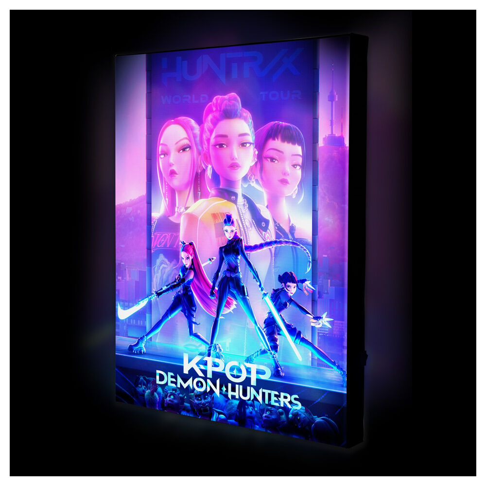 Lienzo Luminoso KPop Demon Hunters