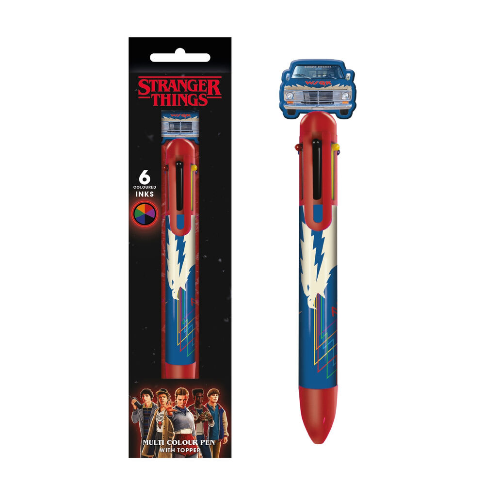 Boligrafo multicolor WSQK Stranger Things 5