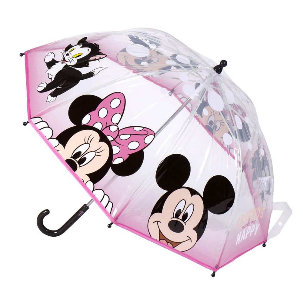 Paraguas manual burbuja Minnie Disney 45cm