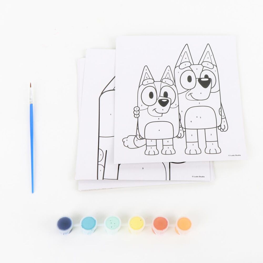 Set papeleria Bluey