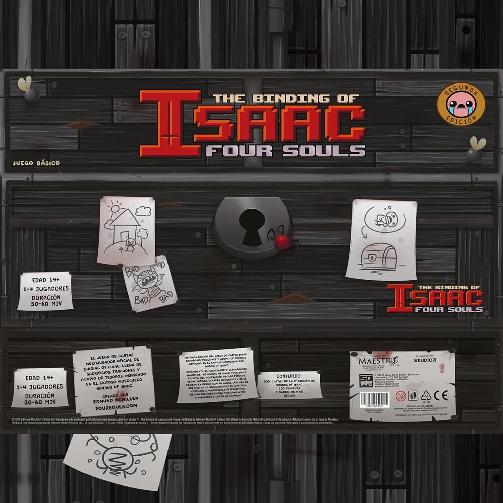 Juego mesa The Binding of Isaac Four Souls español - Imagen 3