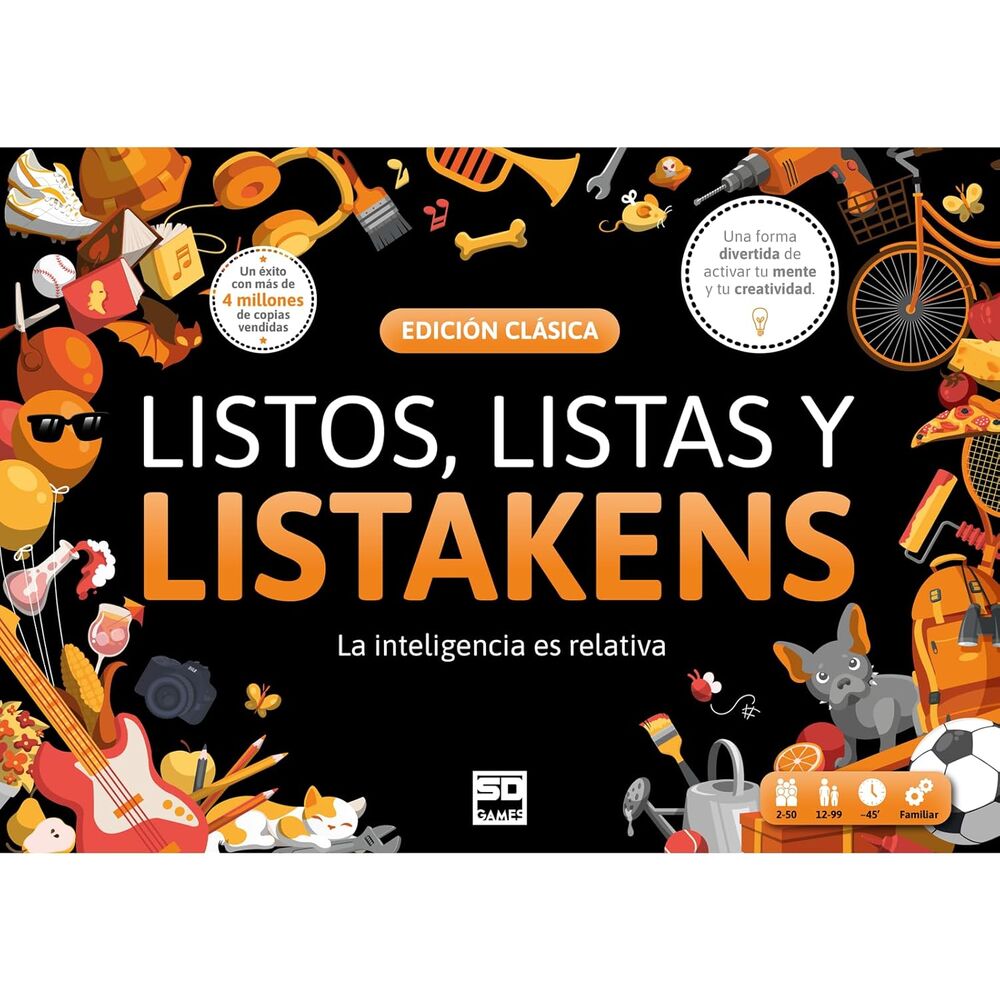 Juego mesa Listos Listas y Listakens español - Imagen 6