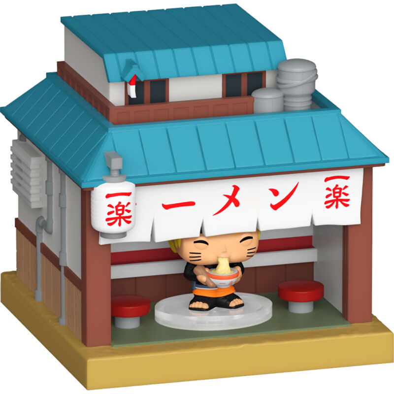 Figura Bitty POP Town Naruto Shippuden Naruto Uzumaki and Ichiraku Ramen
