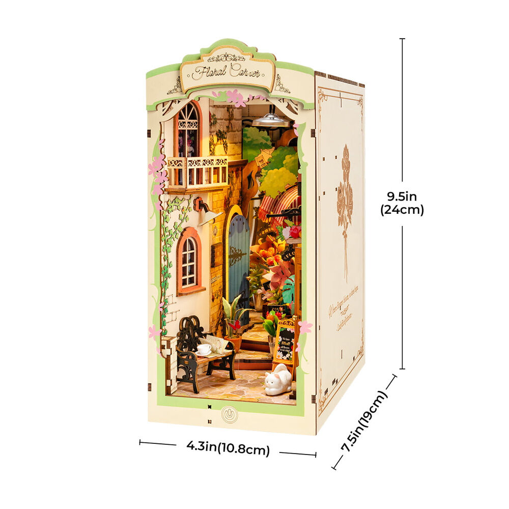 Maqueta Rincon Floral 164pzs