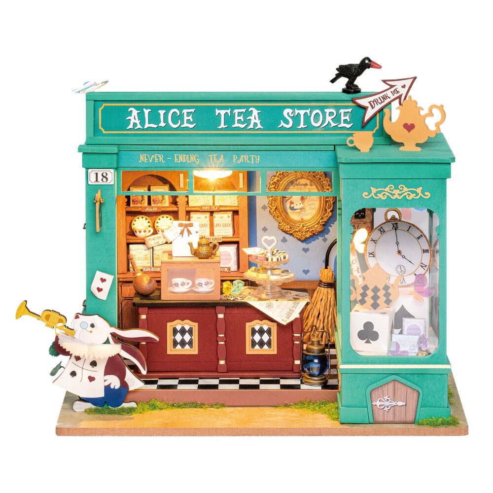 Maqueta La Tienda de Te de Alicia 136pzs