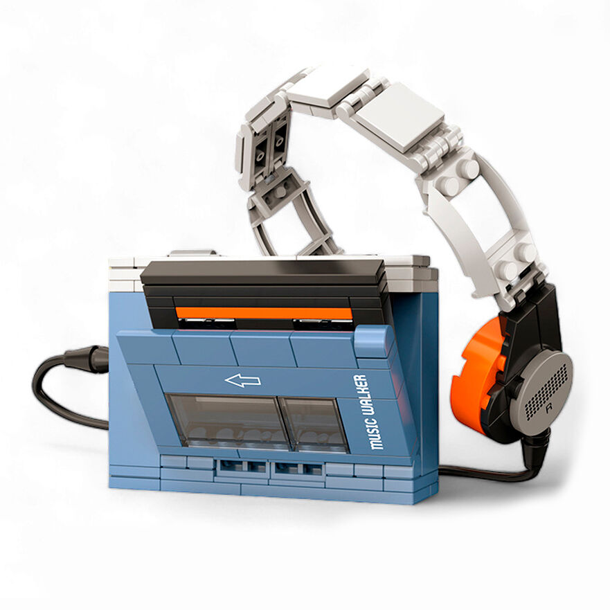 Kit Construccion Reproductor de casetes portatil 156pzs