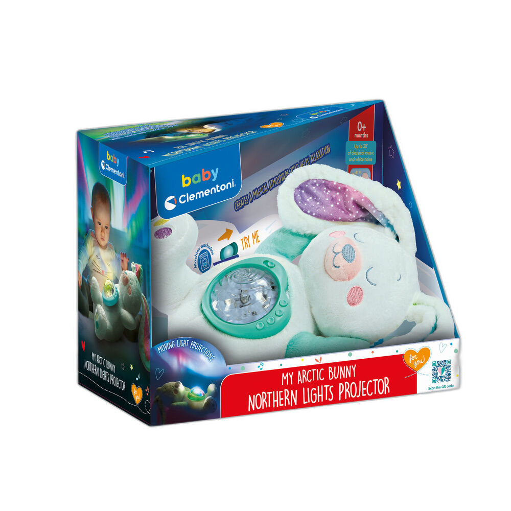 Peluche Conejito Polar Aurora Boreal