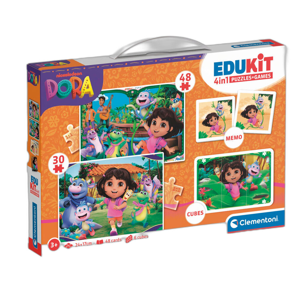 Edukit 4 en 1 Dora la Exploradora