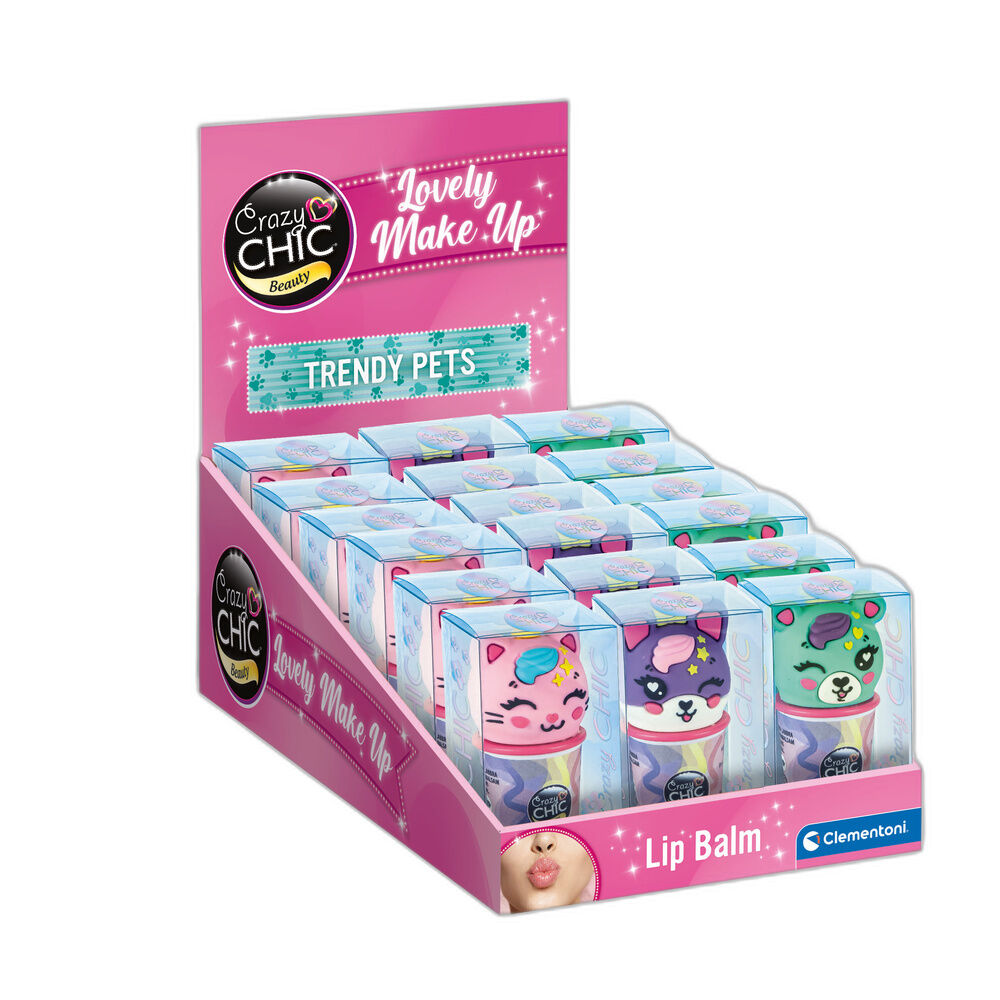 Balsamo Labial Trendy Pets Crazy Chic surtido