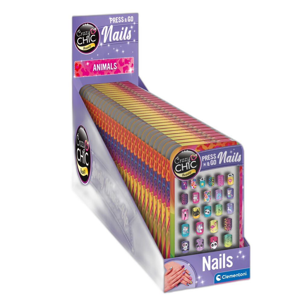 Set de Uñas Animals Crazy Chic