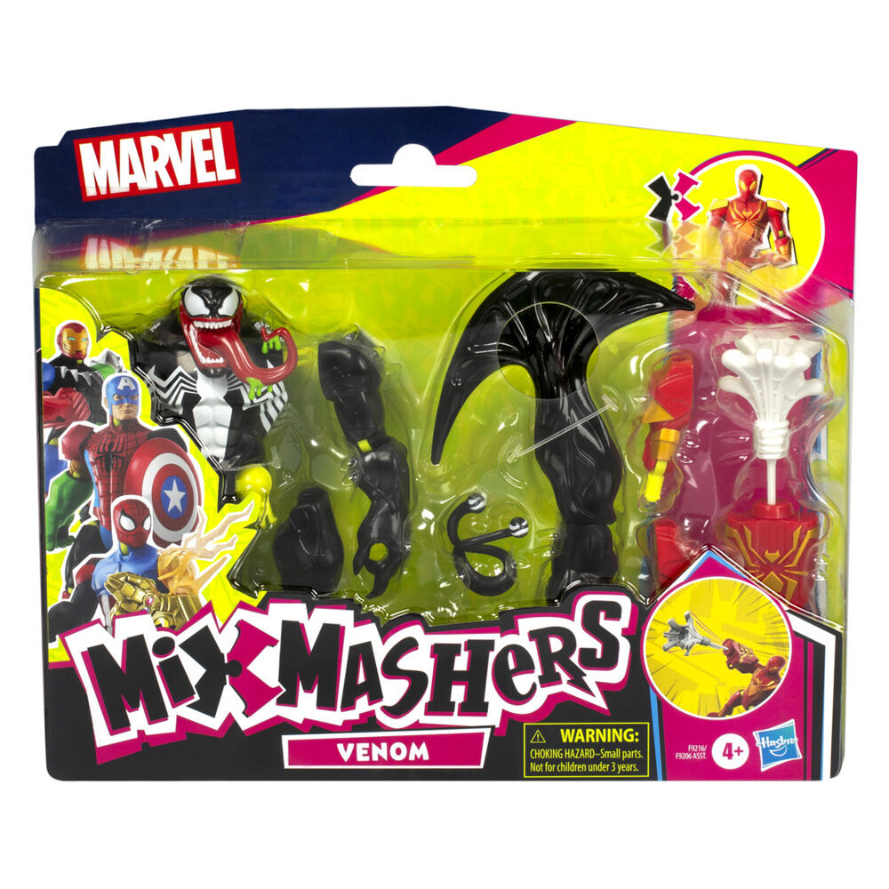 Figura Venom Deluxe Mix Mashers Marvel 12cm