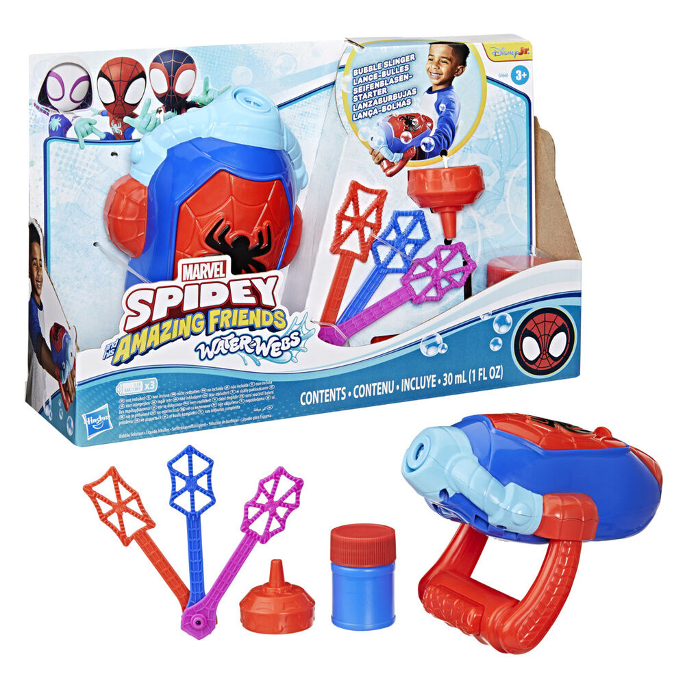 Lanza Burbujas Spidey Marvel