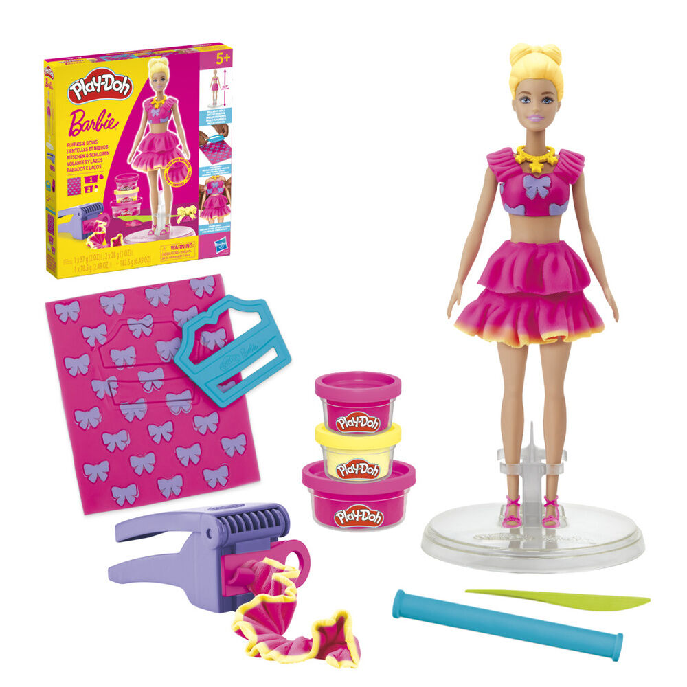 Volantes y Lazos Barbie Play-Doh