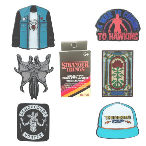 Blind Box Mystery Enamel Pin Stranger Things Loungefly surtido