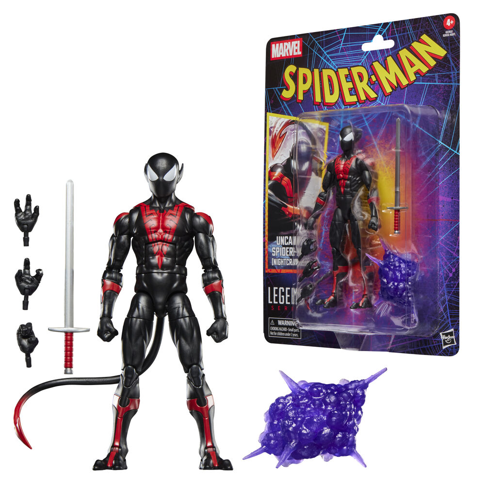 Figura Uncanny Spider-Man Nightcrawler Spider-Man Marvel Legends Series 15cm