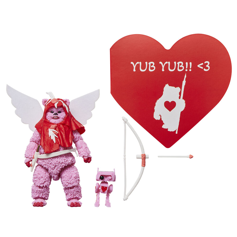 Figura Ewok Valentine’s Day Edition Star Wars 15cm