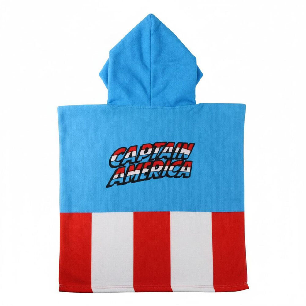 Poncho toalla Vengadores Avengers Marvel microfibra