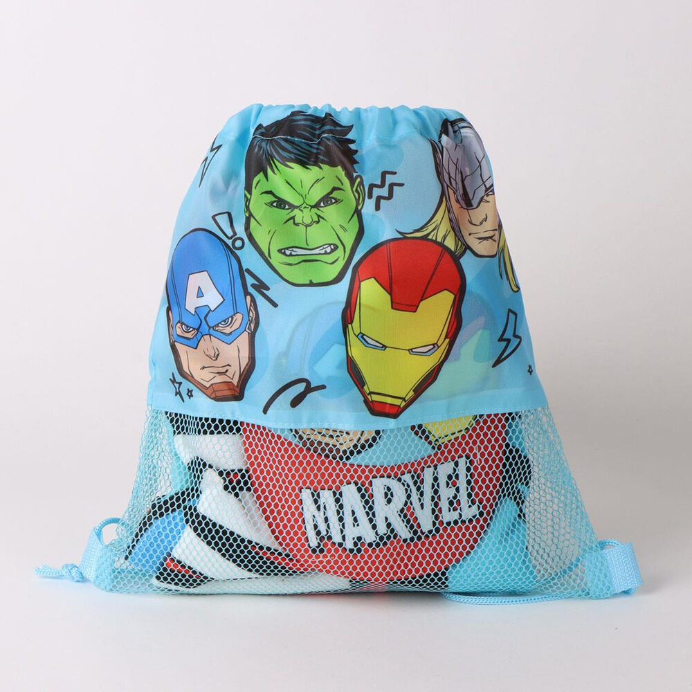 Set toalla + saco + gorra Los Vengadores Avengers Marvel