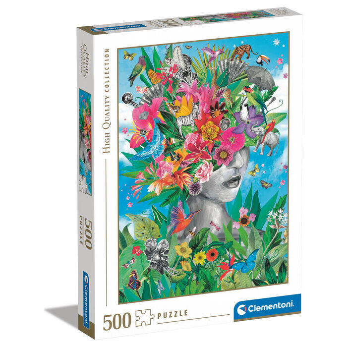 Puzzle La Cabeza en la Selva 500pzs