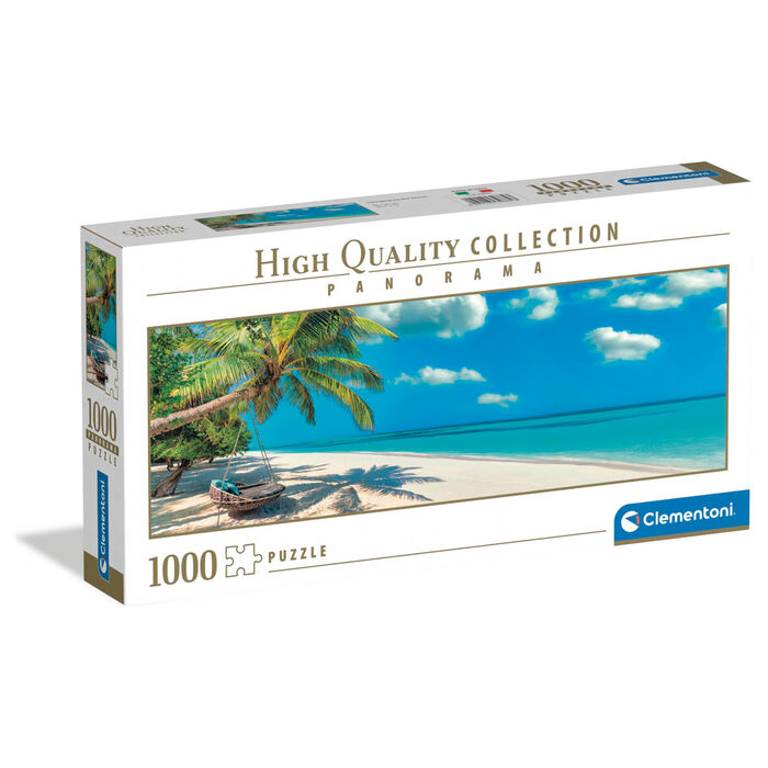 Puzzle Panorama Balanceandose Junto al Oceano 1000pzs