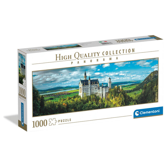 Puzzle Panorama El Castillo de Neuschwanstein 1000pzs