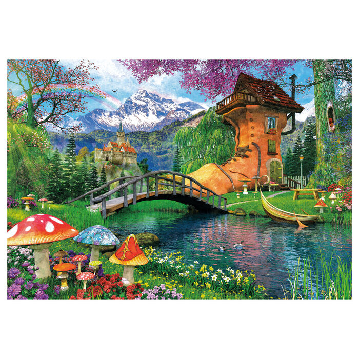 Puzzle La Antigua Casa de los Zapatos 500pzs