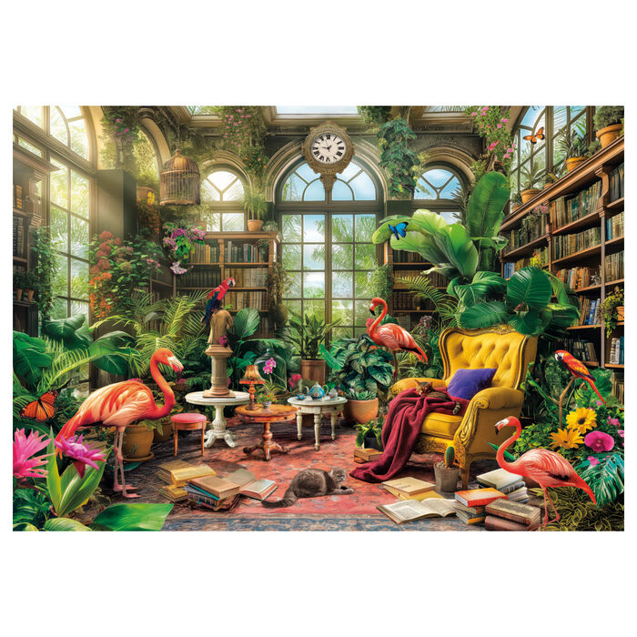 Puzzle La Biblioteca del Invernadero 1000pzs