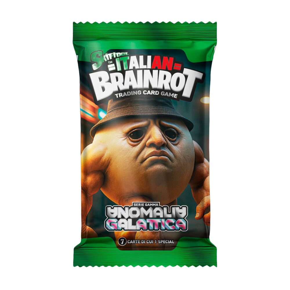 Sobre 7 Cartas coleccionables Anomalia Galactica Serie 3 Italian Brainrot Italiano surtido