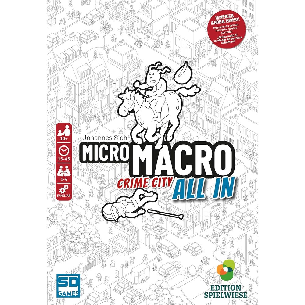 Juego Micro Macro All In español