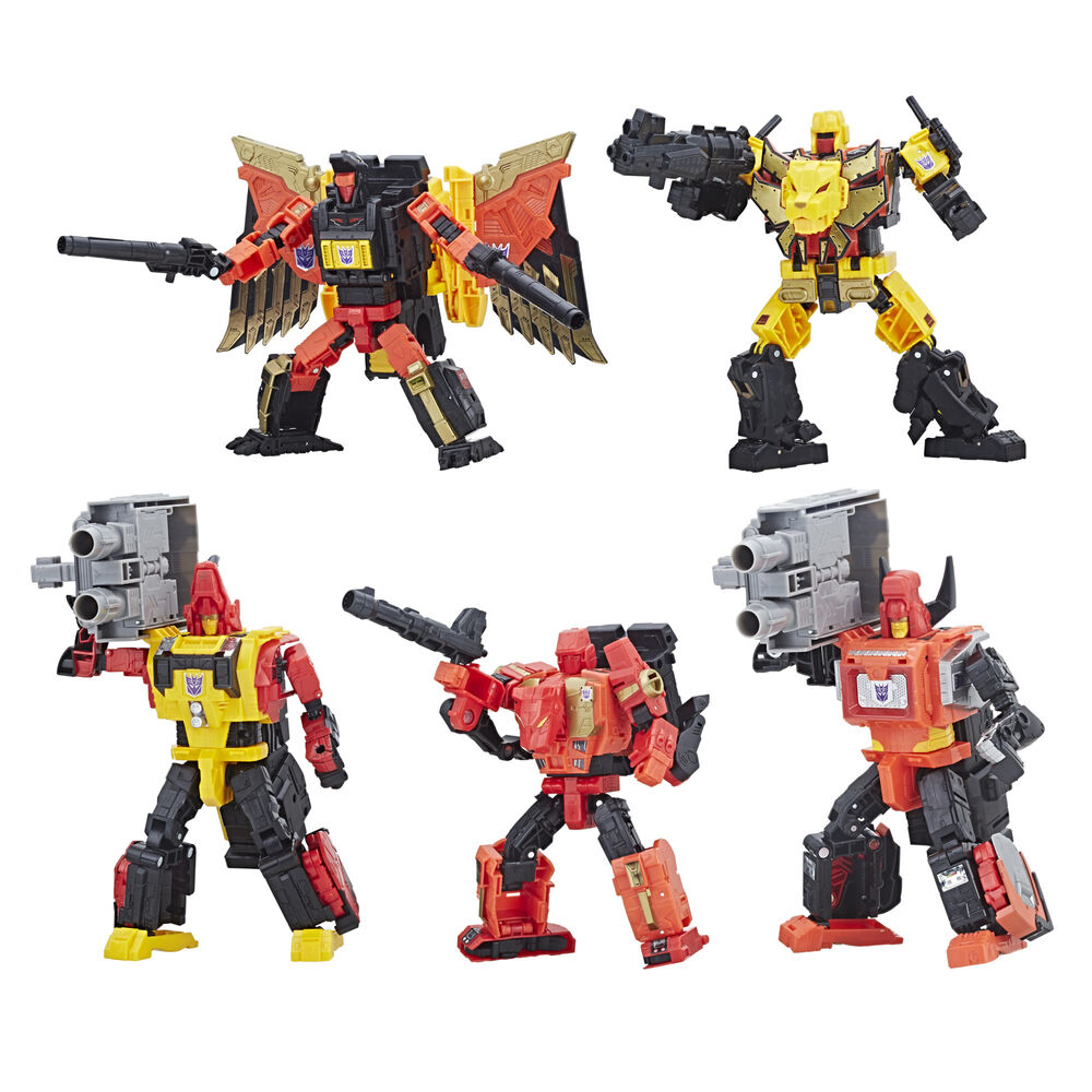 Set figuras Power of the Primes Predaking Combiner Transformers