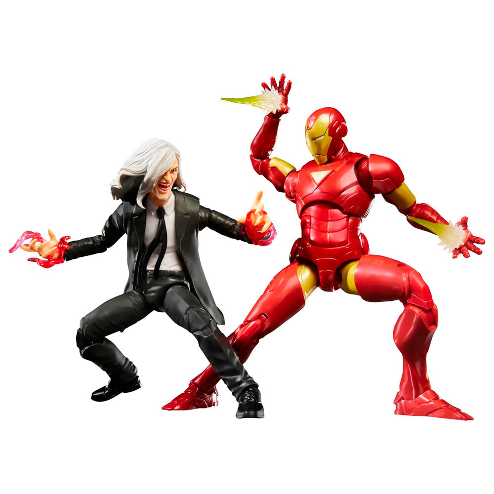 Blister 2 figuras Iron Man Extremis & Marvels Mandarin The Invencible Iron Man Marvel 15cm - Imagen 10