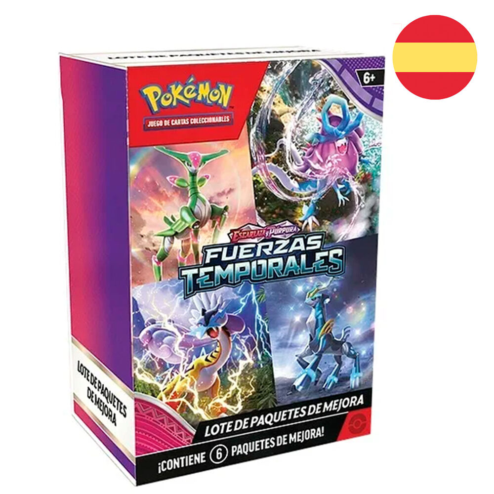 Booster Bundle Fuerzas Temporales cartas Pokemon español