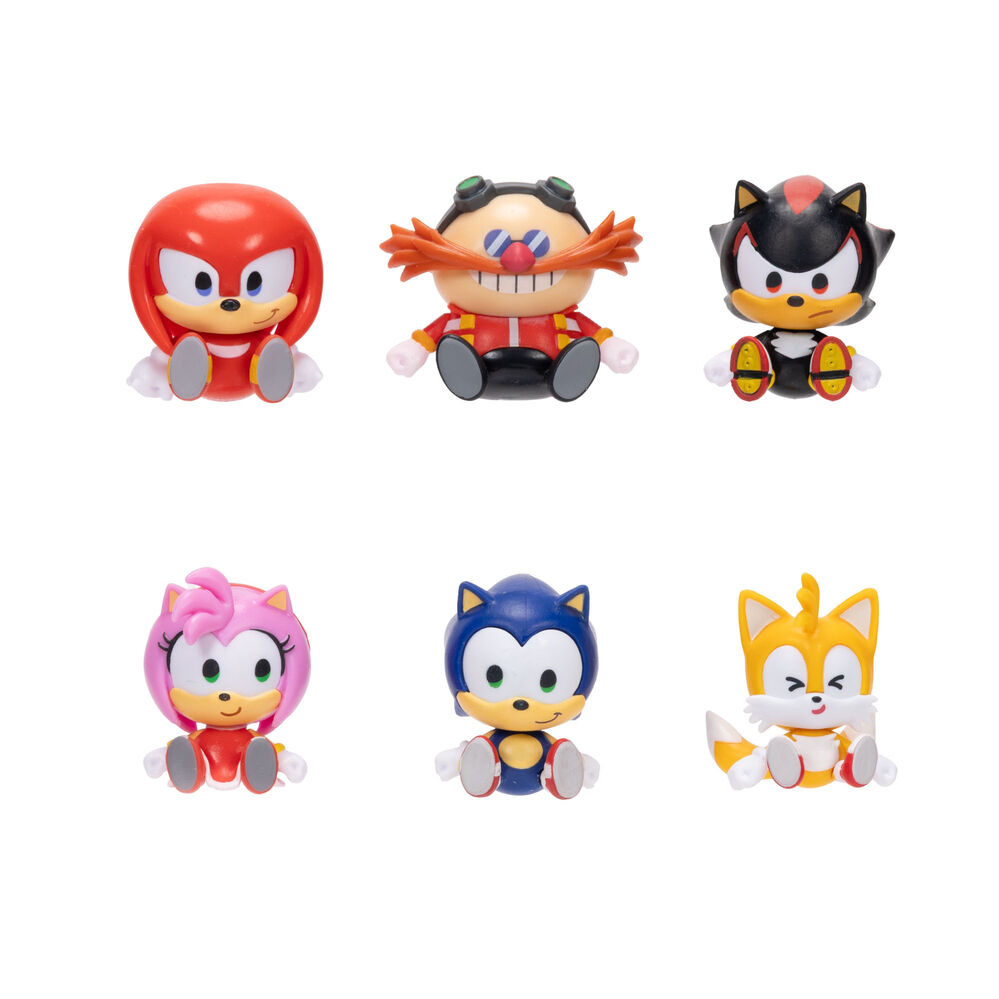 Figura sorpresa Sonic the Hedgehog 4cm surtido