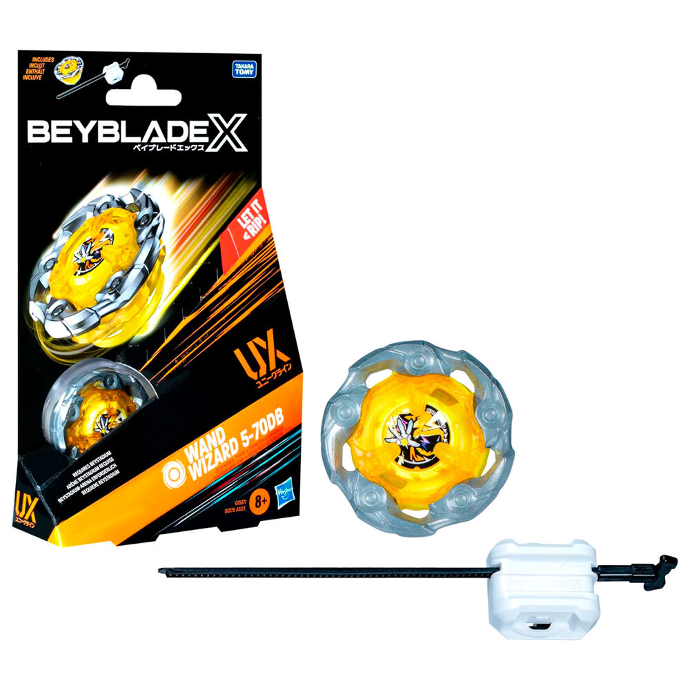Juego Kit Inicial Sword Dran 3-60F Beyblade X surtido