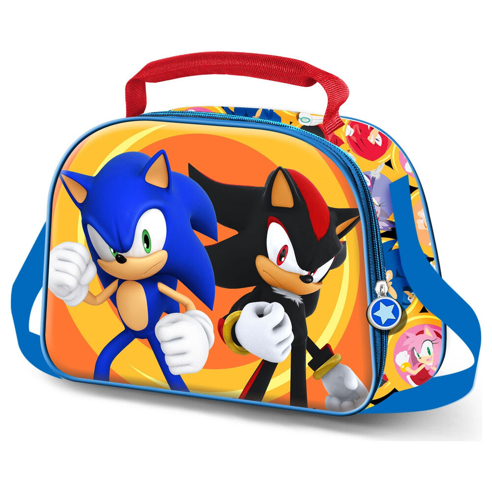 Bolsa portameriendas 3D Shadow Sonic the Hedgehog