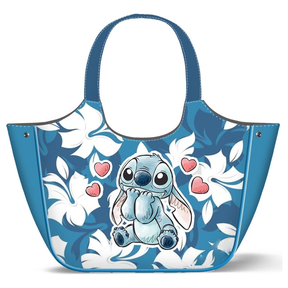 Bolsa playa Blue Stitch Disney
