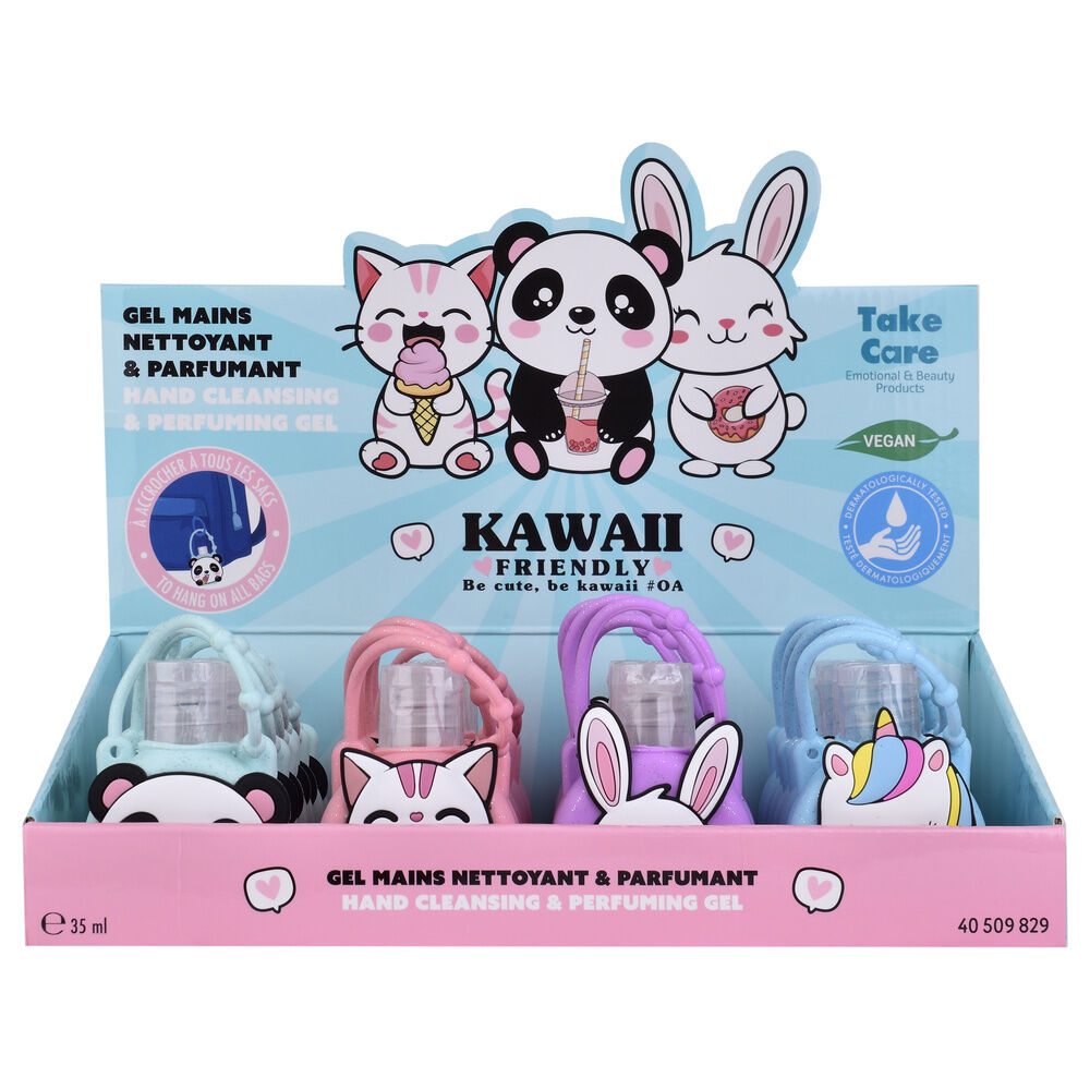 Gel desinfectante manos Kawaii surtido