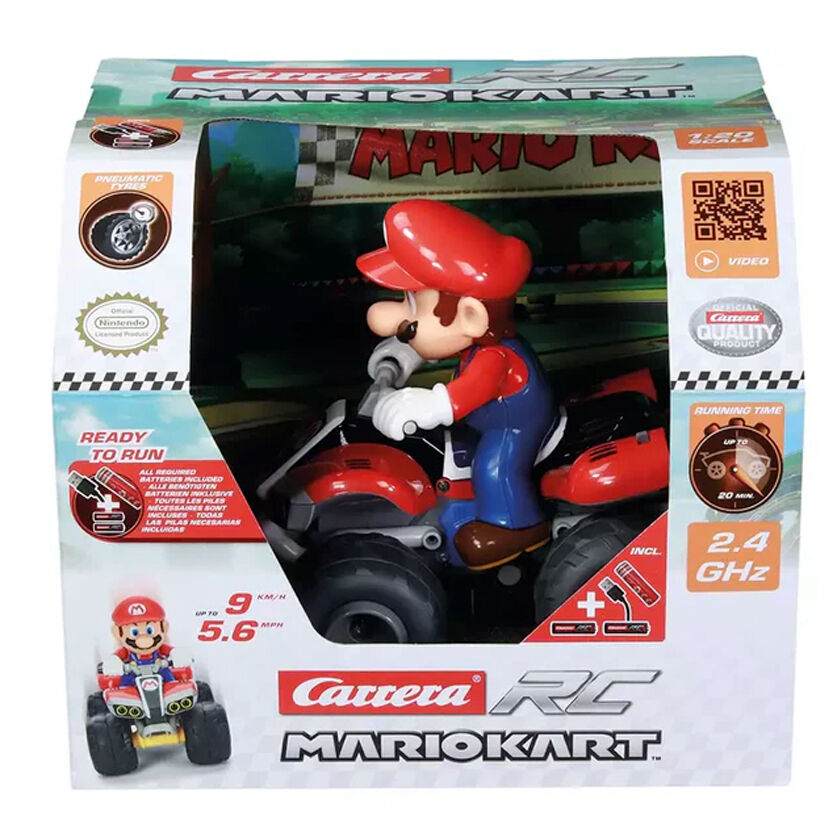 Moto Quad Mario radio control Mario Kart - Imagen 4