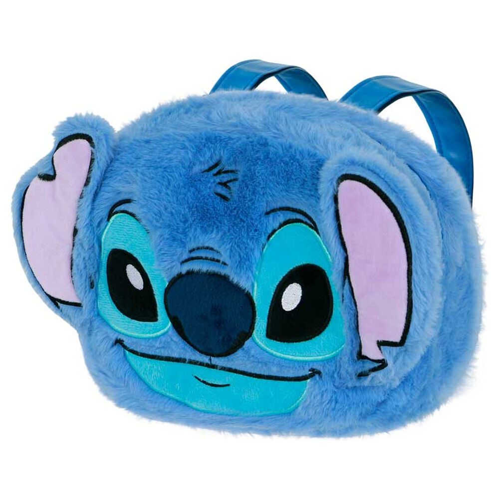 Bolso mochila peluche Corazon Stitch Disney