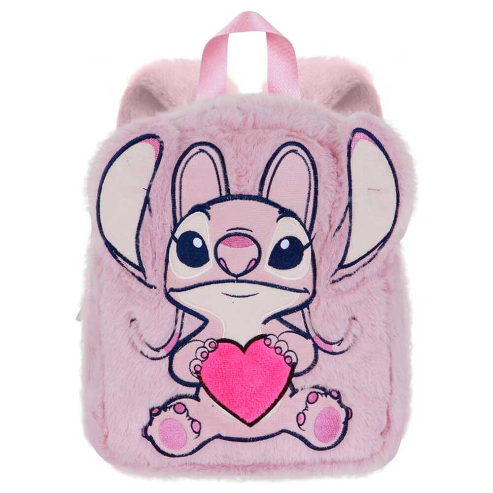 Mochila peluche Corazon Angel Stitch Disney
