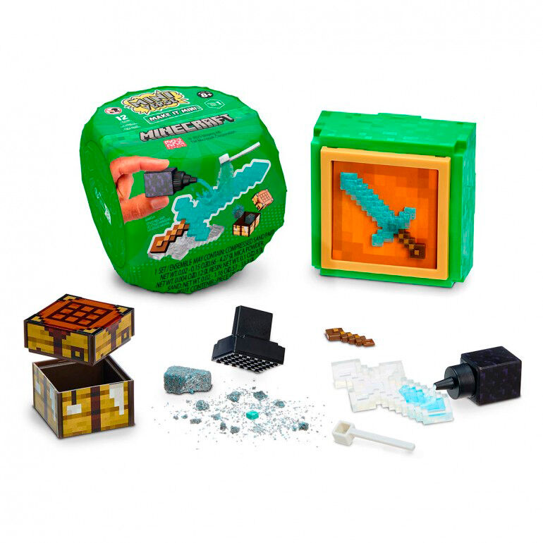 Capsula sorpresa Miniverse Make It Mini Minecraft surtido
