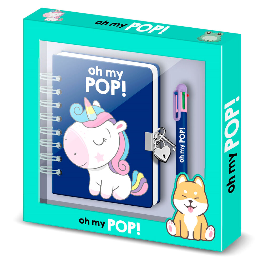 Diario + boligrafo Sweety Oh My Pop!
