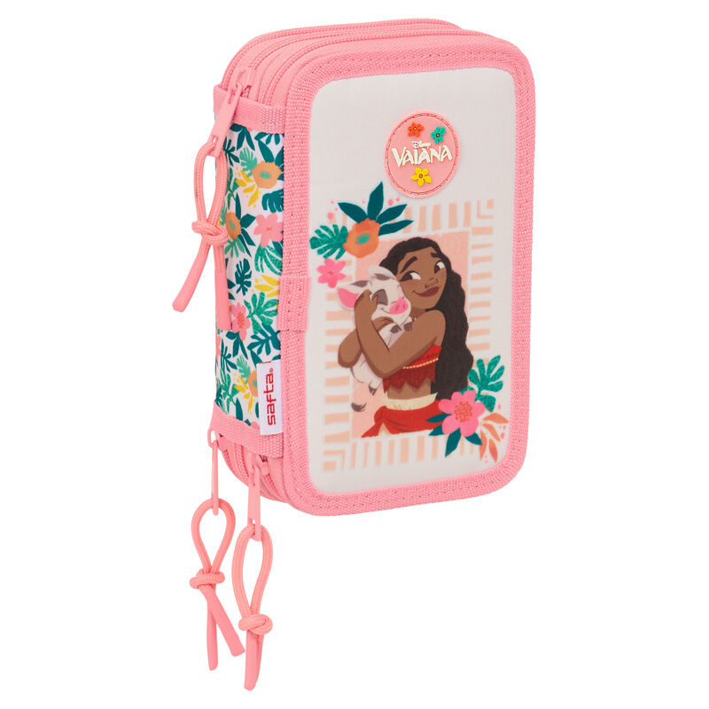 Plumier Vaiana Moana Disney triple 37pzs